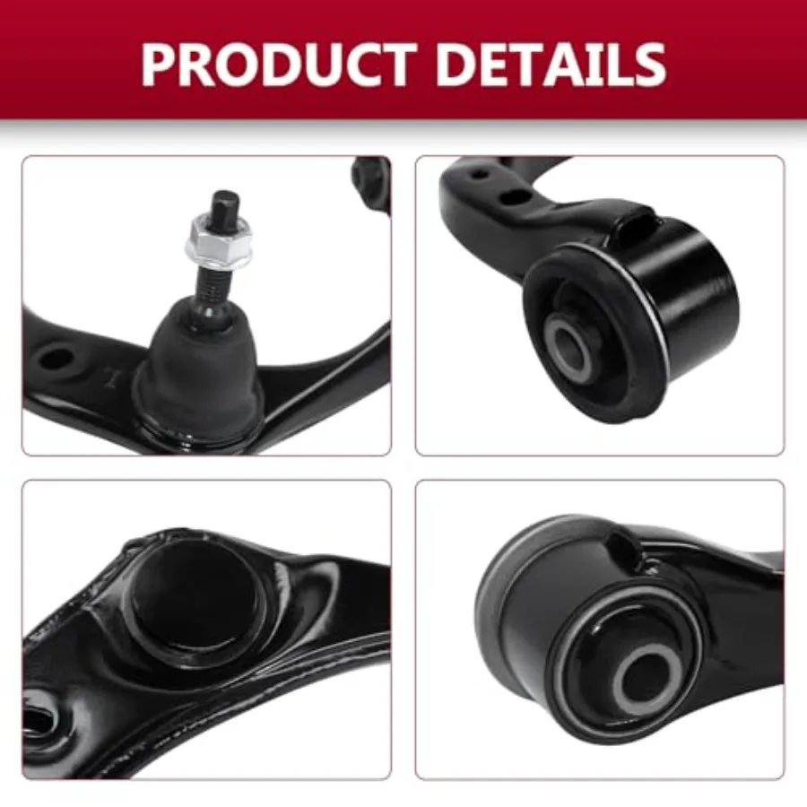 2 قطعة ذراع التحكم العلوي الأمامي الأيسر الأيمن مع وصلات كروية لاستبدال 20182020 F150 20182021 إكسبيديشن 20182021 لينكولن