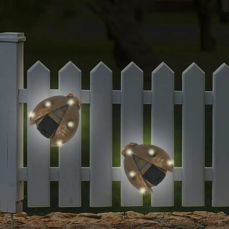 Solar Ladybugs Lights For Garden Outdoor Solar Lights For Yard Patio Decor Decorative Waterproof Led For Yard Patio Decor Garden