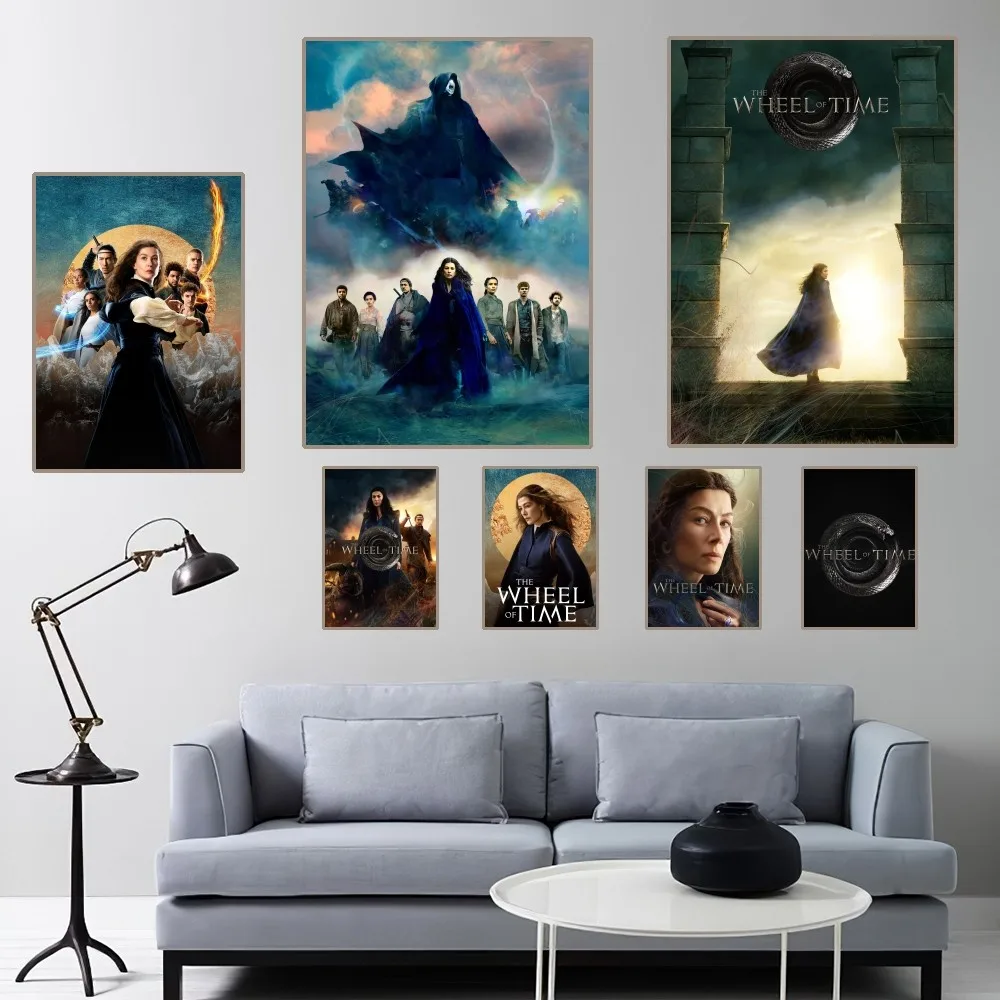 The Wheel of Time Poster Home Room Decor Aesthetic Art Wall Painting Stickers