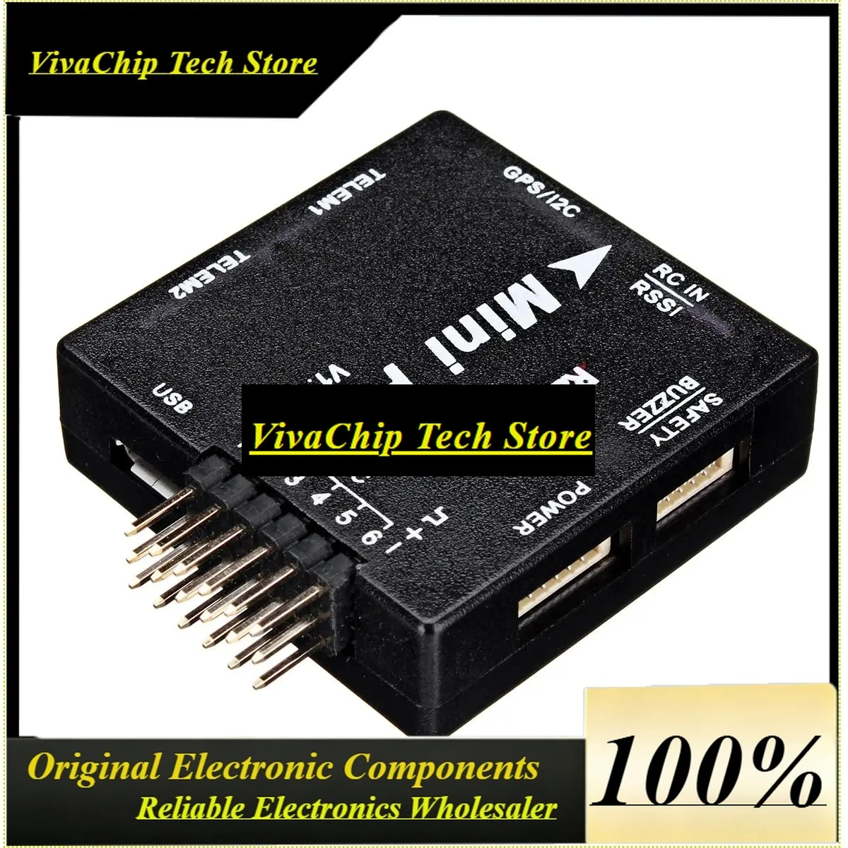 VivaRadiolink Mini PIX M8N GPS Flight Control Vibration Damping By Software Atitude Hold For RC Racer Multicopter Drone
