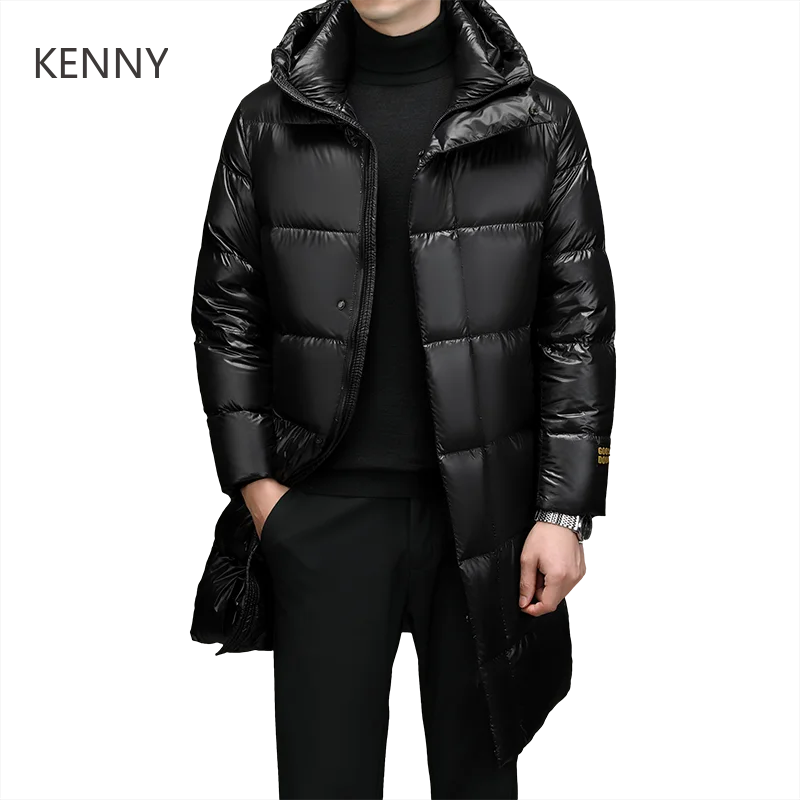 

Men's Down Jacket Duck Down Padding Designer Clothes Men Padded Jacket 2024 Hooded Men Long Coat Winter Casual Man Sack