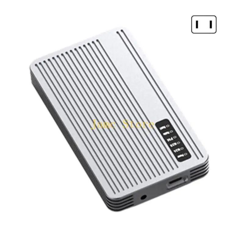 LX0B For Two Disks Aluminum NVMe M.2 SSD Enclosure 20Gbps High Speed Array