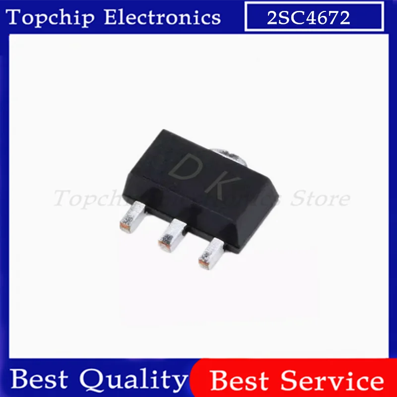 50pcs 2SC4672 DK SOT89 C4672 SOT-89 SMD Transistor