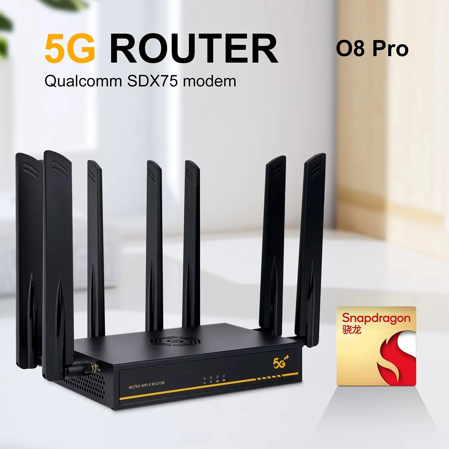 New 4G 5G WiFi Router SA NSA MmWave Change IMEI Band Lock VPN Dual SIM Card Mesh Network 5G Modem with Sim Slot