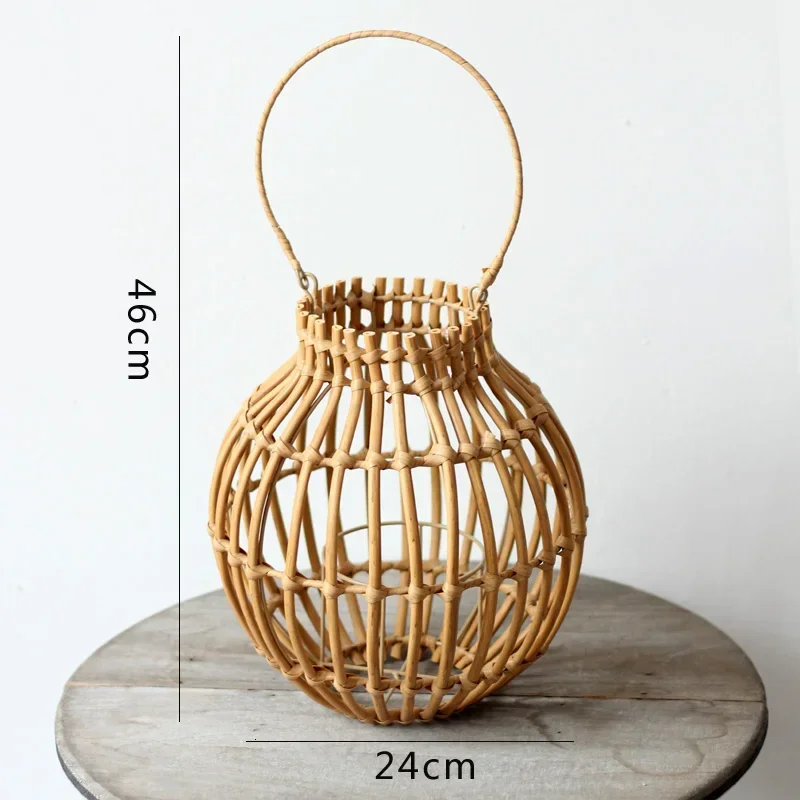 ラウンドアイデアキャンドルホルダー寝室ヴィンテージミニマリストリビングルームハンドルフロアキャンドルホルダーグラムケルゼホルター装飾ホーム