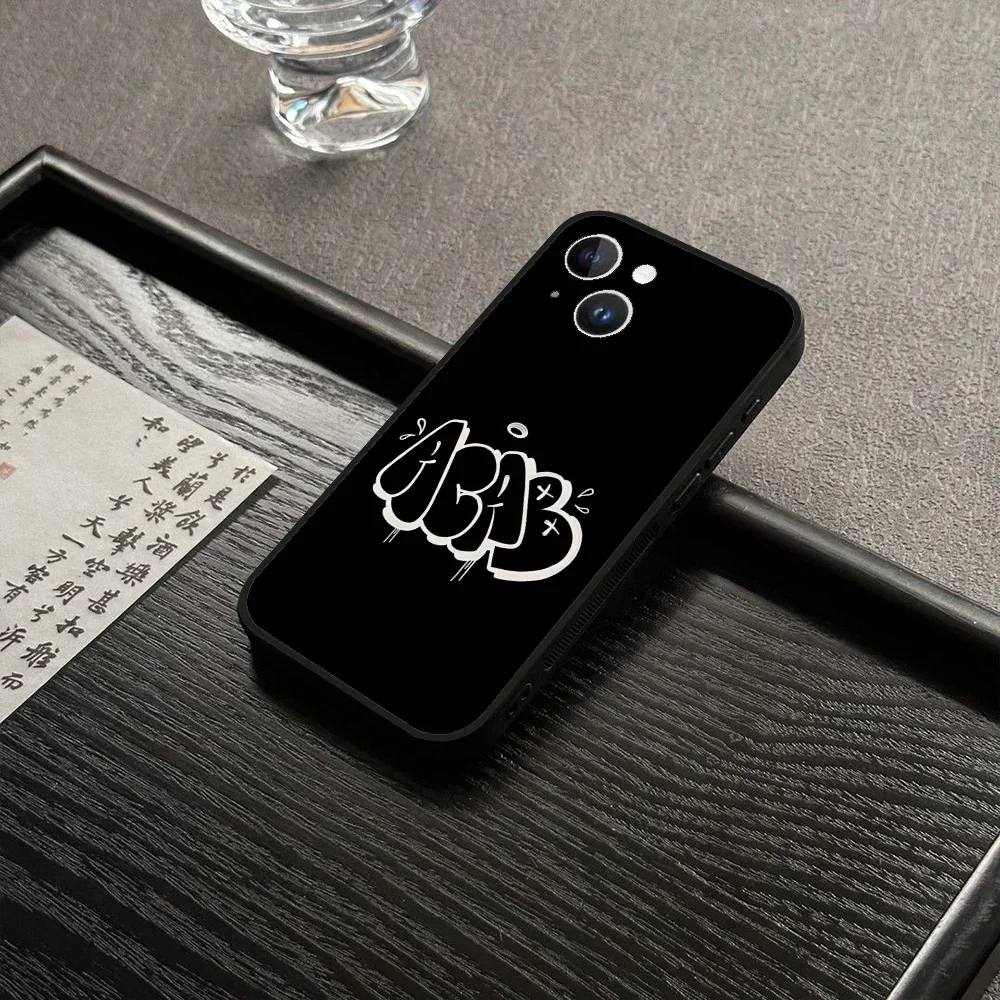 Acab Ultras جراب هاتف آيفون 16 15 11 13 14 برو ماكس 7 8 زائد X Xr Xs ماكس 12 حافظة غطاء أسود صغير