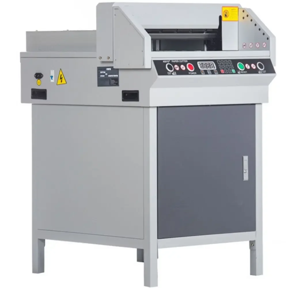 

G450VS+ Double Guide Electric Paper Cutting Machine Heavy Paper Cutter in South Africa Booking Engine 40mm 450mm 120kg 50mm