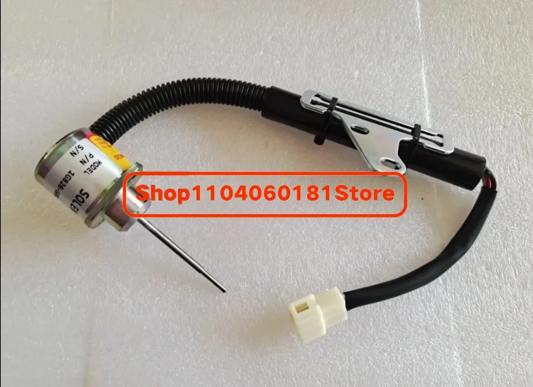 12V 1503ES-12A5SUC9SLC24 Fuel Shut Off Solenoid for Kubota Engine Tractor Stop Solenoid 1G820-60022 SA-5156-12 new