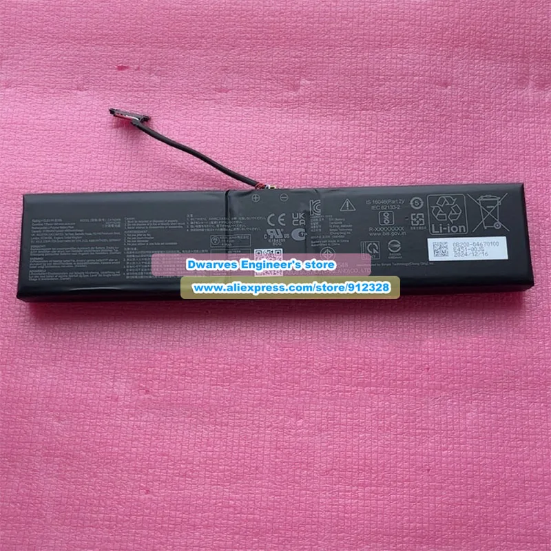 Batterie authentique C41N2406 15.6V 5130mAh 80Wh pour ROG Xbox Ally X RC73X/Y RC73 Gaming Handheld PC