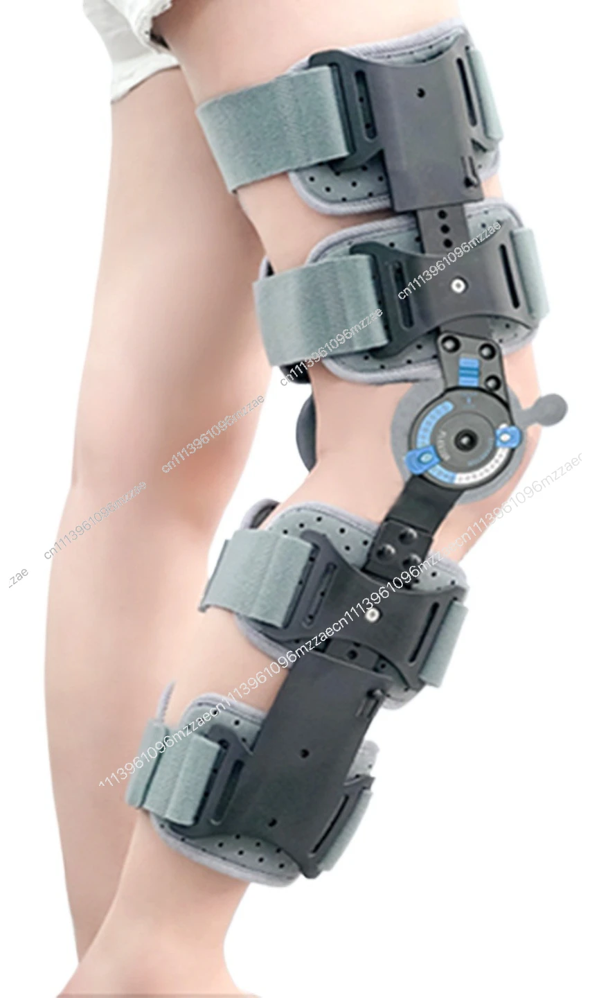 Knee Fixation Brace, Leg Ligament Injury, Lower Limb Knee Patella Fracture, Brace Adjustment Knee Brace