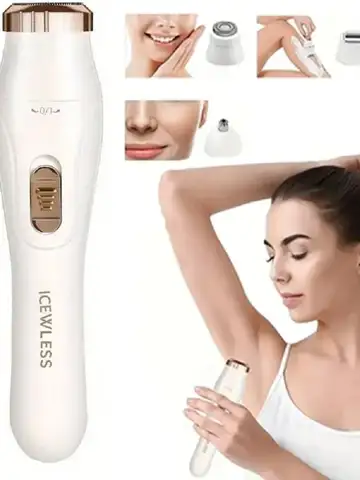 Multi Functional 3-in-1 Shaver, USB Charging, Underarm Hair Removal Device, Women's Home Eyebrow Trimmer, Nose Hair Trimmer