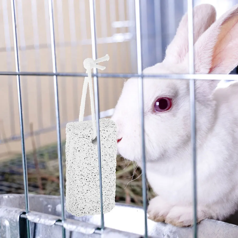 

15 Pcs Pets Hamster Teething Molar Stone Grinding Stones Gerbil Chew Small Stuff Snacks