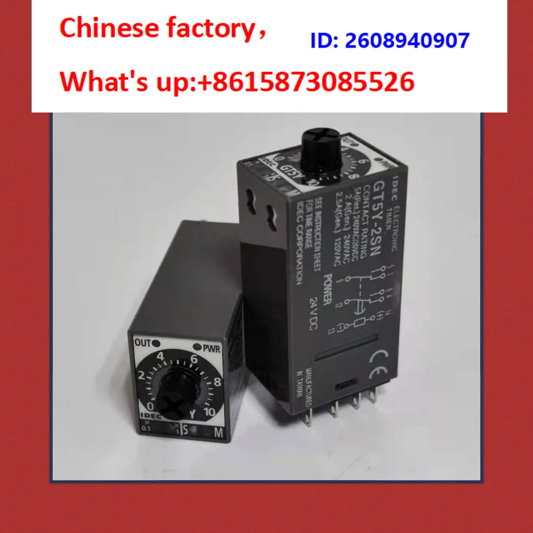 IDEC Izumi Time Relay Timer GT5Y-2SN1D24 GT5Y-2SN GT5Y-4SN