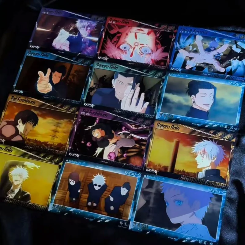KAYOU Genuine Jujutsu Kaisen Season 2 Polaroid Tearable Card Gojo Satoru Geto Suguru Anime Rare Collection Card Gift