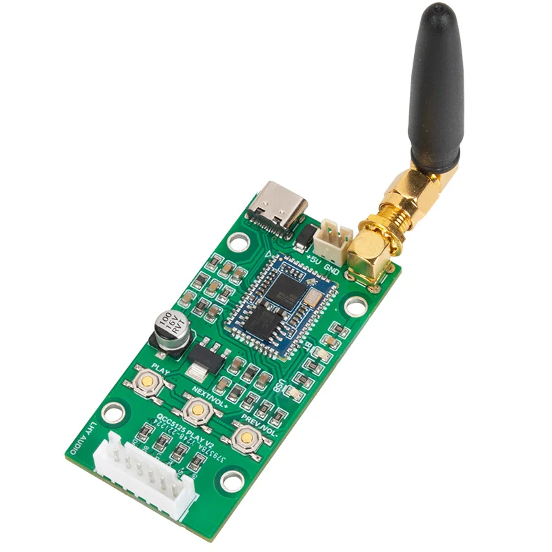 HIFI QCC5125 5,1 Bluetooth USB tipo C placa adaptadora de entrada salida IIS 96KHz