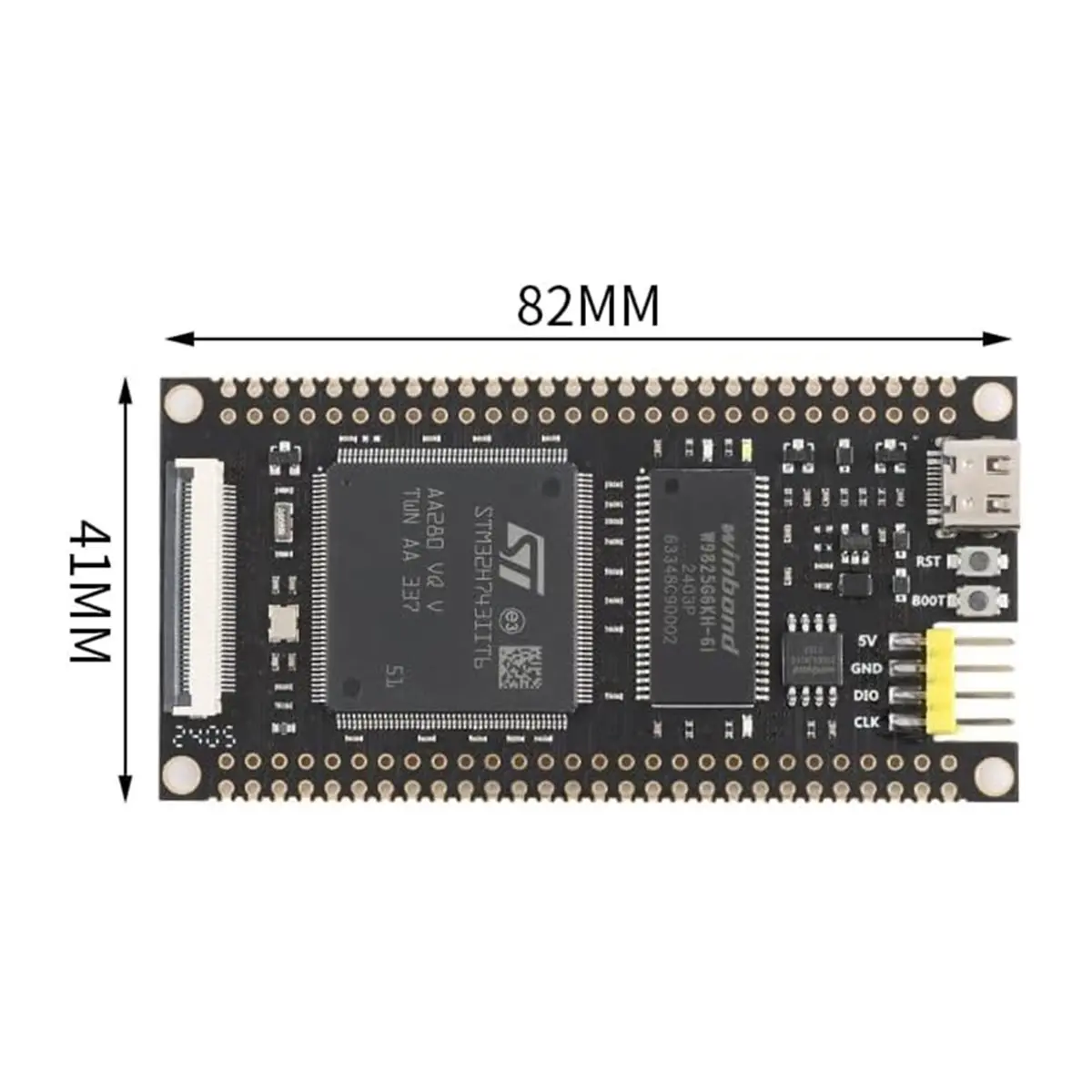 a32m-stm32h743iit6-学習ボード-stm32-開発ボード-2m-フラッシュ-1m-sram-stm32h743-コアボード-システムボード