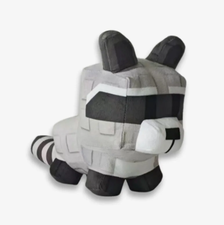 تنمو حديقة تنمو حديقة ألعاب من نسيج مخملي الراكون اليعسوب التنين يطير تنمو لعب الحديقة بلوشي الحيوانات الأليفة محشوة الحيوان لعبة لينة هدية #2