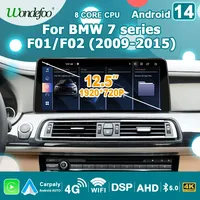 12.5'' 1920*720P Wireless Carplay Android 14 Auto Car Radio Screen For BMW 7 Series F01 F02 2009-2015 Stereo Multimedia 4G LTE