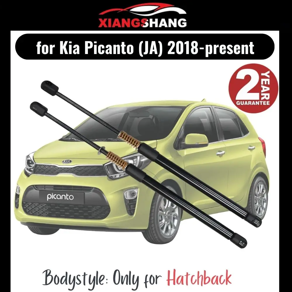 

2pcs Rear Tailgate Damper for Kia Picanto (JA) 2018-present Hatchback Tailgate WITH SPRING Trunk Boot Gas Charged Gas Struts