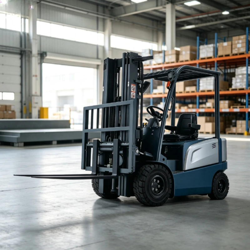 Heavy Pallet Handling 3 Ton Lead Acid Full Electric Forklift Robust Stable Large Factory Cargo Loading Equipment