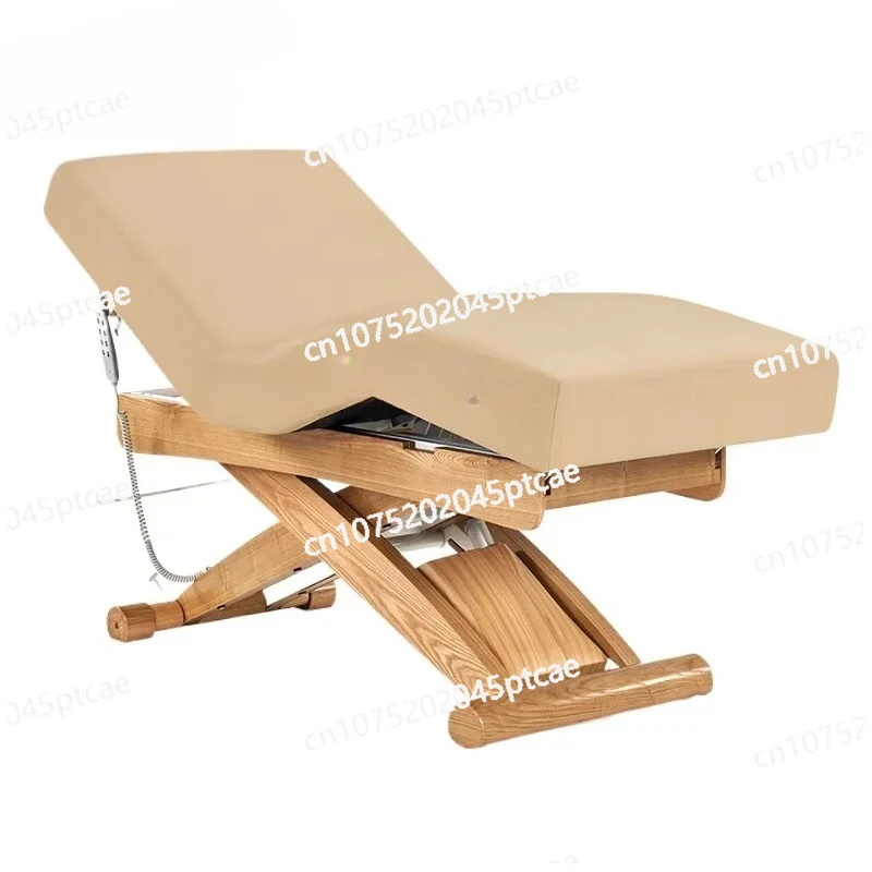 Tattoo Embroidery Massage Therapy Bed Thick Sponge Smt14 Massage Electric Lift Beauty Care Bed High-End Body