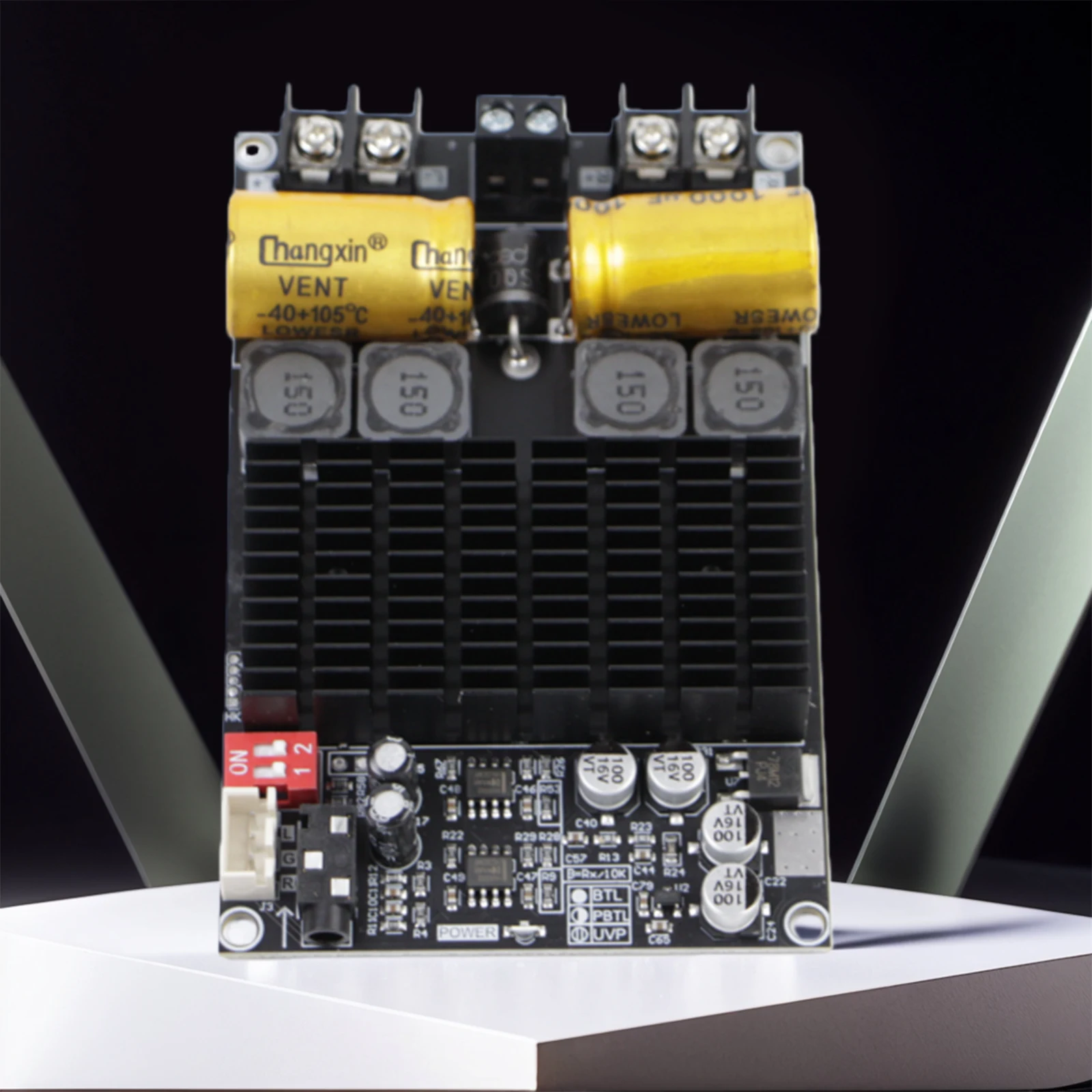 

Плата цифрового усилителя мощности TPA3221 Pure Rear Stage, 100 Вт x 2, двухканальный стереоусилитель для автомобильных и домашних колонок, сабвуферов