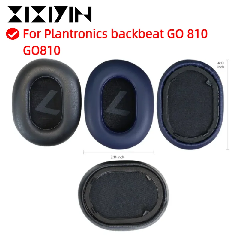 

Replacement Ear Pads Cushions for Plantronics backbeat GO 810 GO810 Headphone Soft Memory Foam Pads/Earpads