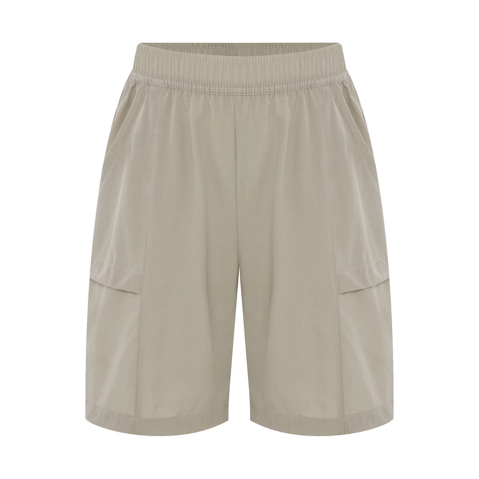 

Kids Boys Girls Quick-Drying Athletic Shorts Elastic Waistband Loose Cargo Pants with Pockets for Tennis Badminton Training