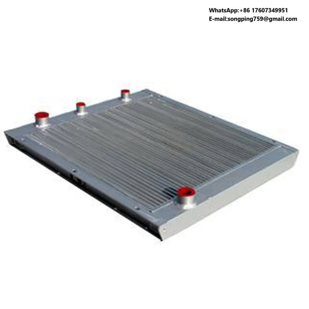 

Industrial air Oil Cooler Aluminum Plate 055050100 22290017-242 1630200800 Radiator for Screw air Compressor