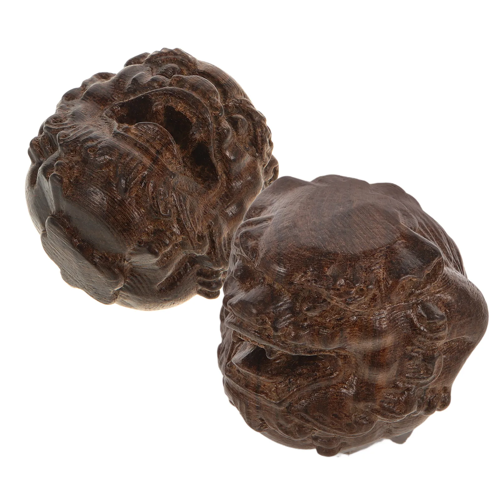 

2Pcs Wooden Outdoor Massagers Massage Fitness Equipment Massage Balls Portable Hand Balls Hand Training For Home Use