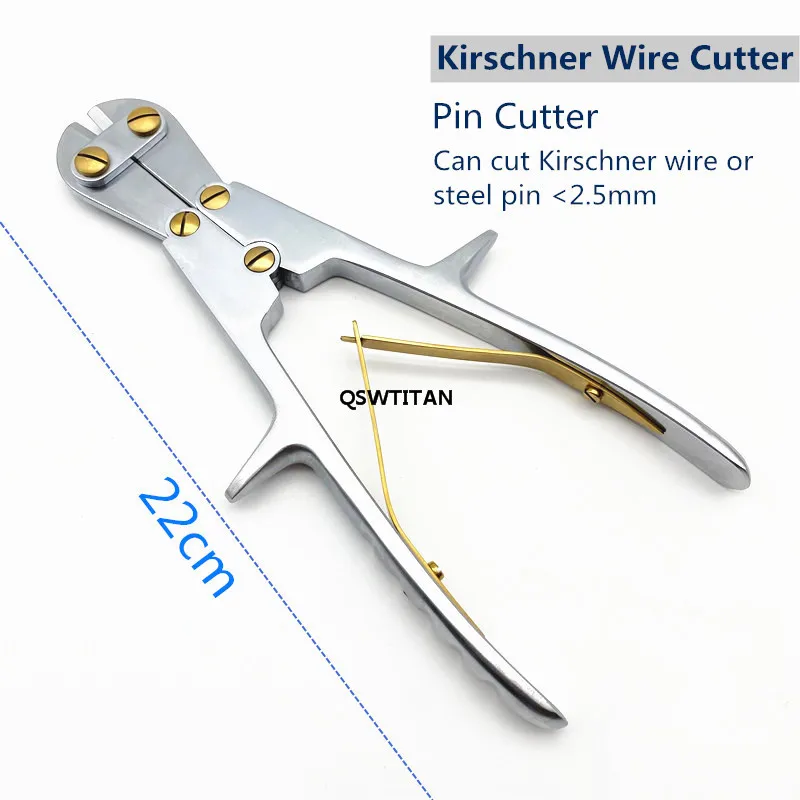 Kirschner Wire Cutter Pin Cutter Stainless Steel Kirschner Wire Scissors Orthopedics Veterinary Instruments