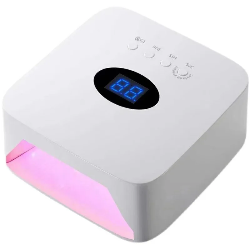 Hot Led UV Lamp Nail Rechargeable Gel Polish Drying Lamp For Manicure With Automatic Sensor Cordless Nail Dryer Equipment Tools