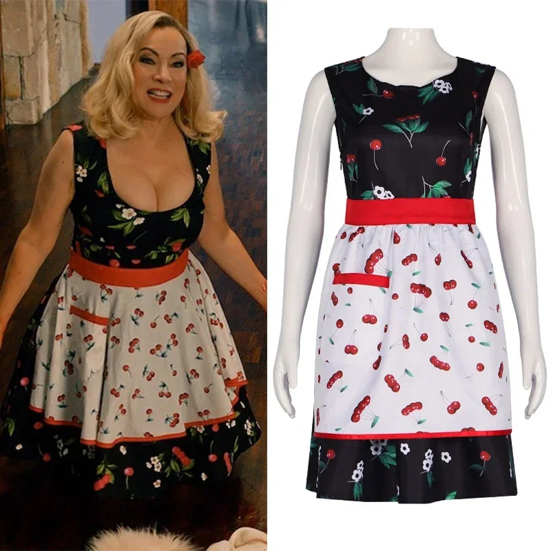 Cosbao Vestido de novia de Chucky para mujer, disfraz de Halloween, traje Chucky Temporada 2, Cosplay de Tiffany