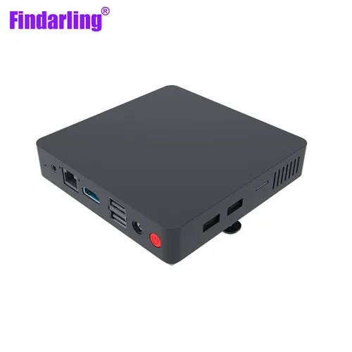 인텔 아폴로 레이크 프로세서 미니 PC HTPC, N3350 윈도우 10, 8GB RAM 64GB ROM, USB 3.0, 1 * HD-MI 1 * VGA AC 와이파이, 신제품 