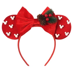 New Christmas Disney Mouse Ears Headwear For Kids Festival Sequin 5