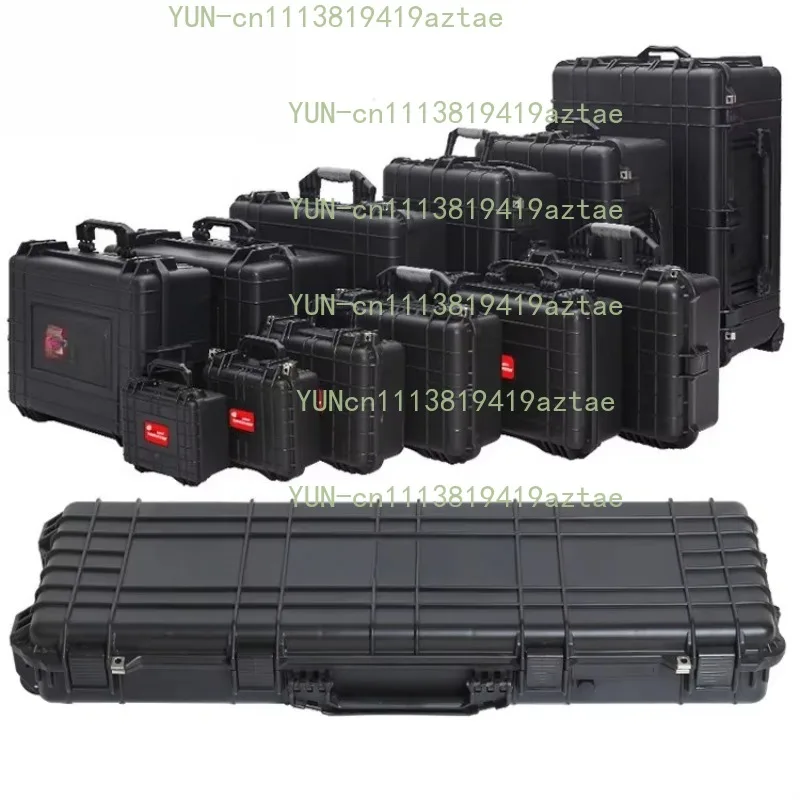 Waterproof, moisture-proof and shockproof instrumentation and equipment toolbox Multifunctional portable protective box Hardware