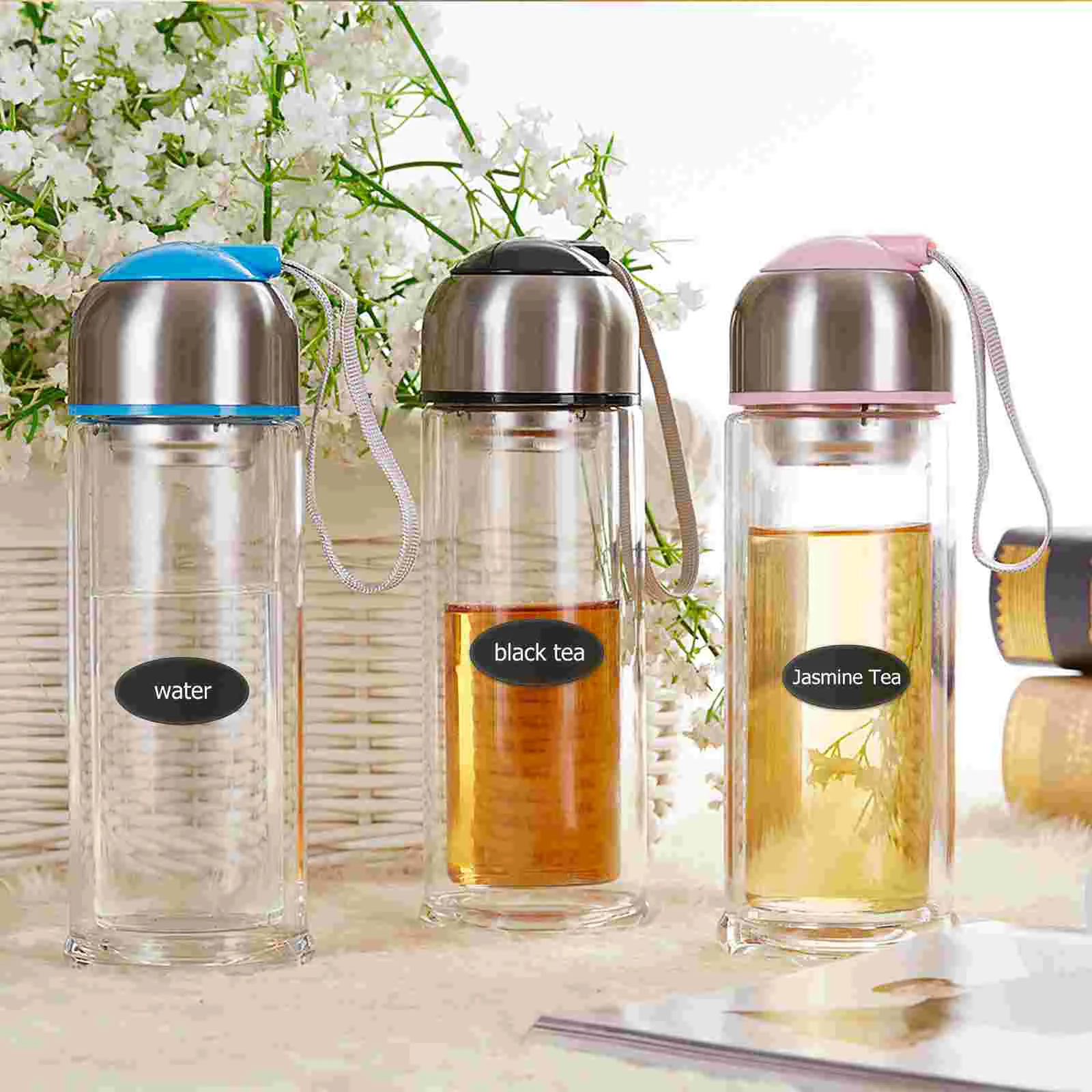 148 Pcs Stickers Household Labels Kitchen Bottle Blackboard Sticky Paper Waterproof for Jar