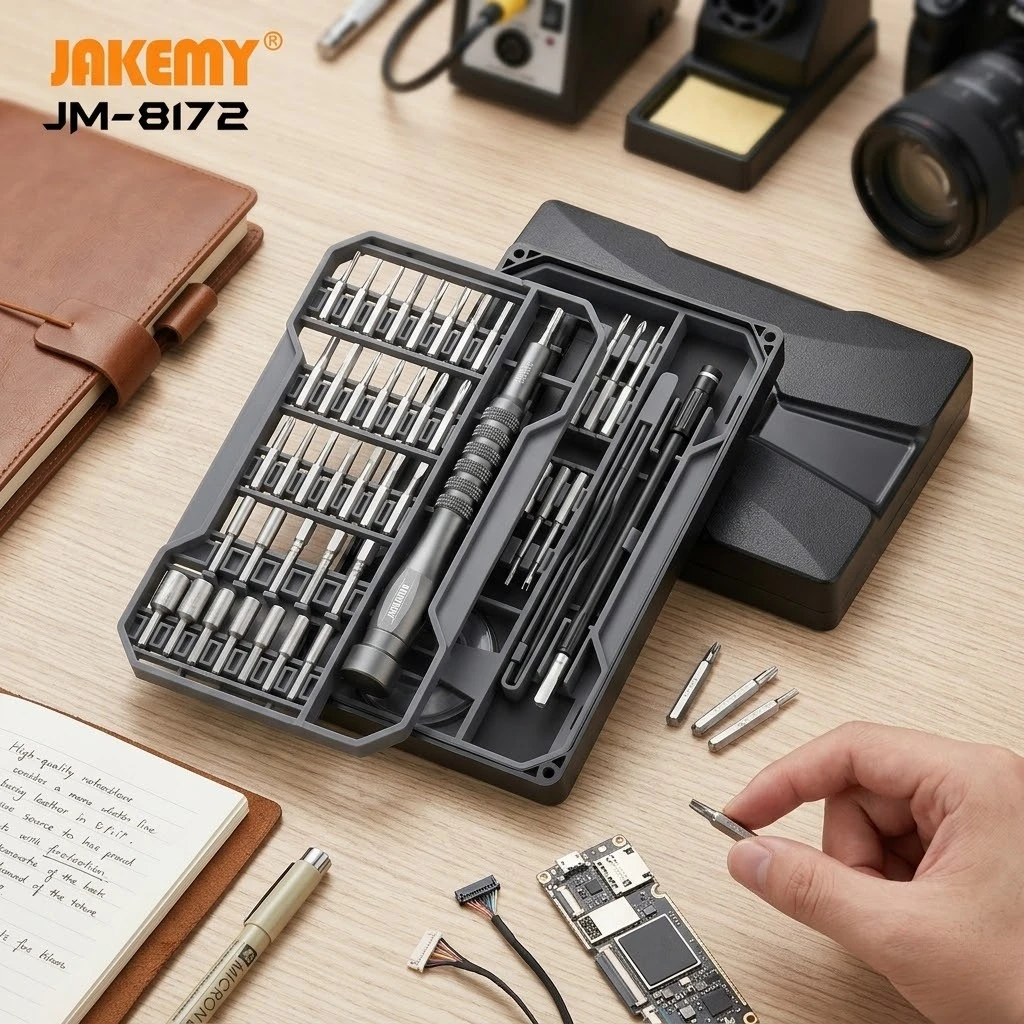 

JAKEMY JM-8172 Precision Screwdriver Set, Professional Repair Tool Kit for Electronics, Phone, Laptop