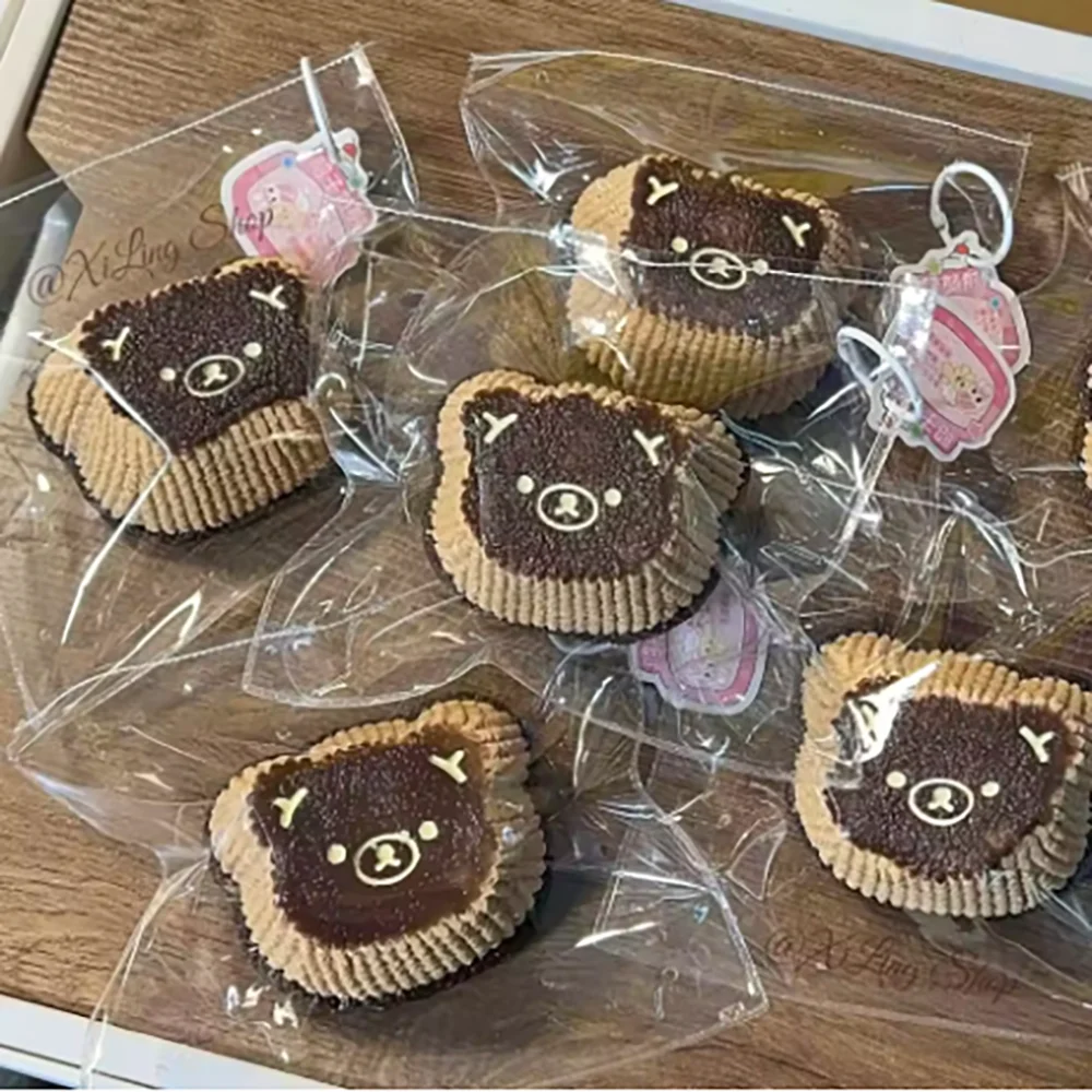 1pc Chocolate Rilakkuma Cute Soft Pinch Relieves Daily Life Stress Slow Rebound Restlessness Children's Birthday Party Gift Toy.