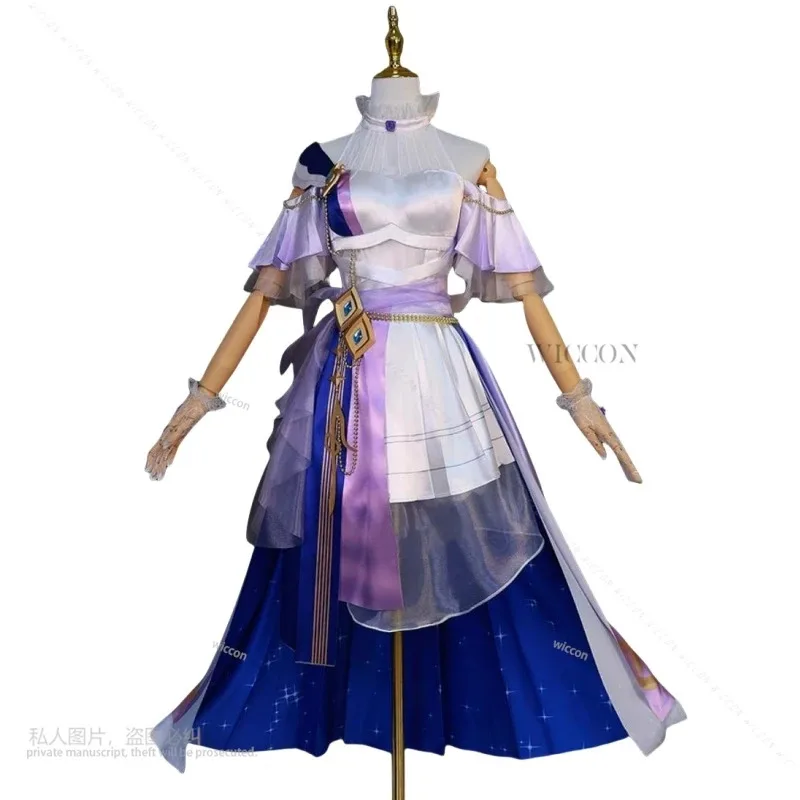 إليسيا أنيمي تأثيري حلي هونكاي إمباكت 3 كرنفال موحدة شعر مستعار هالوين المرأة لعبة الوردي قزم العثة الذي يطارد Flamesx ؛ 3,d'