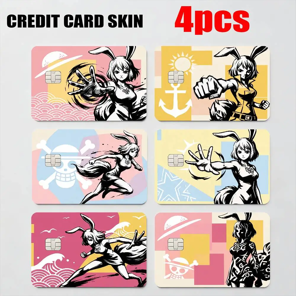 

MOTORCYCLE stickers MOTORCYCLE ONE PIECE LUFFY ZORO SANJI ACE NAMI Card Skin Sticker For Debit Credit Card