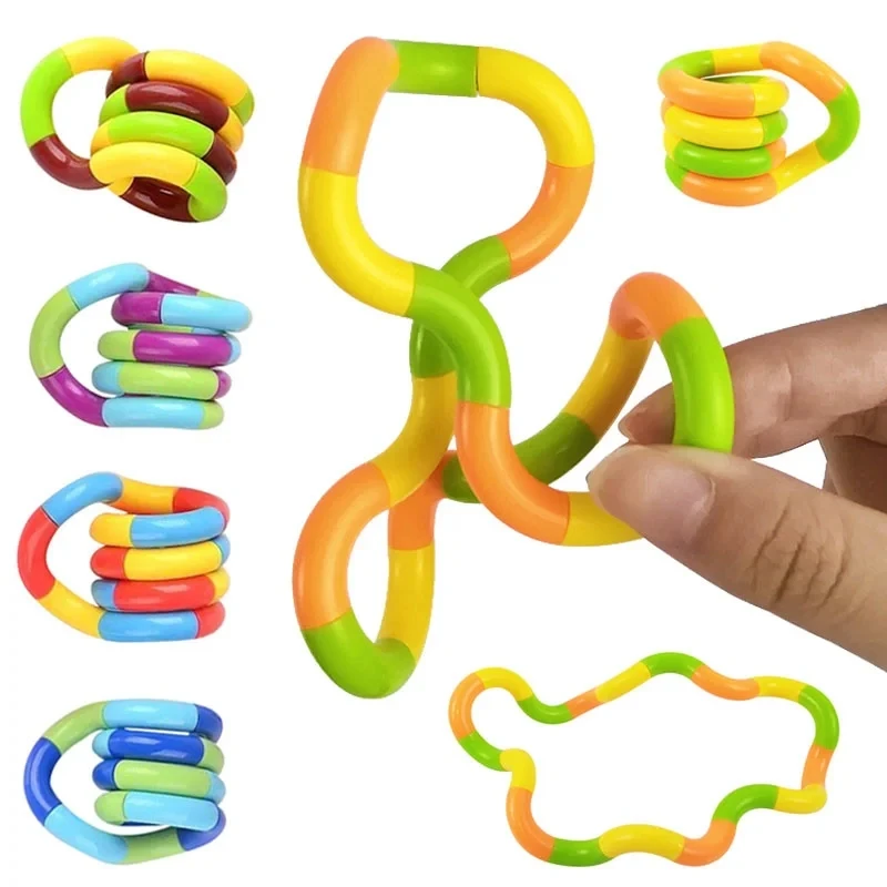 Rope Twist Fidget Autism Sensory Toys Therapy Anxiety Stress Reliever For Kids And Adults Decompression Antiestrés Juguetes