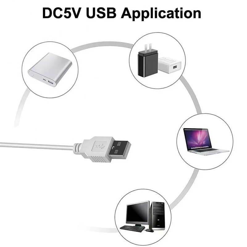 PIR محس حركة COB LED قطاع ضوء تيار مستمر 5 فولت USB بالطاقة مناسبة لخزائن الدرج خزائن المطابخ DIY الخلفية للغرفة #6