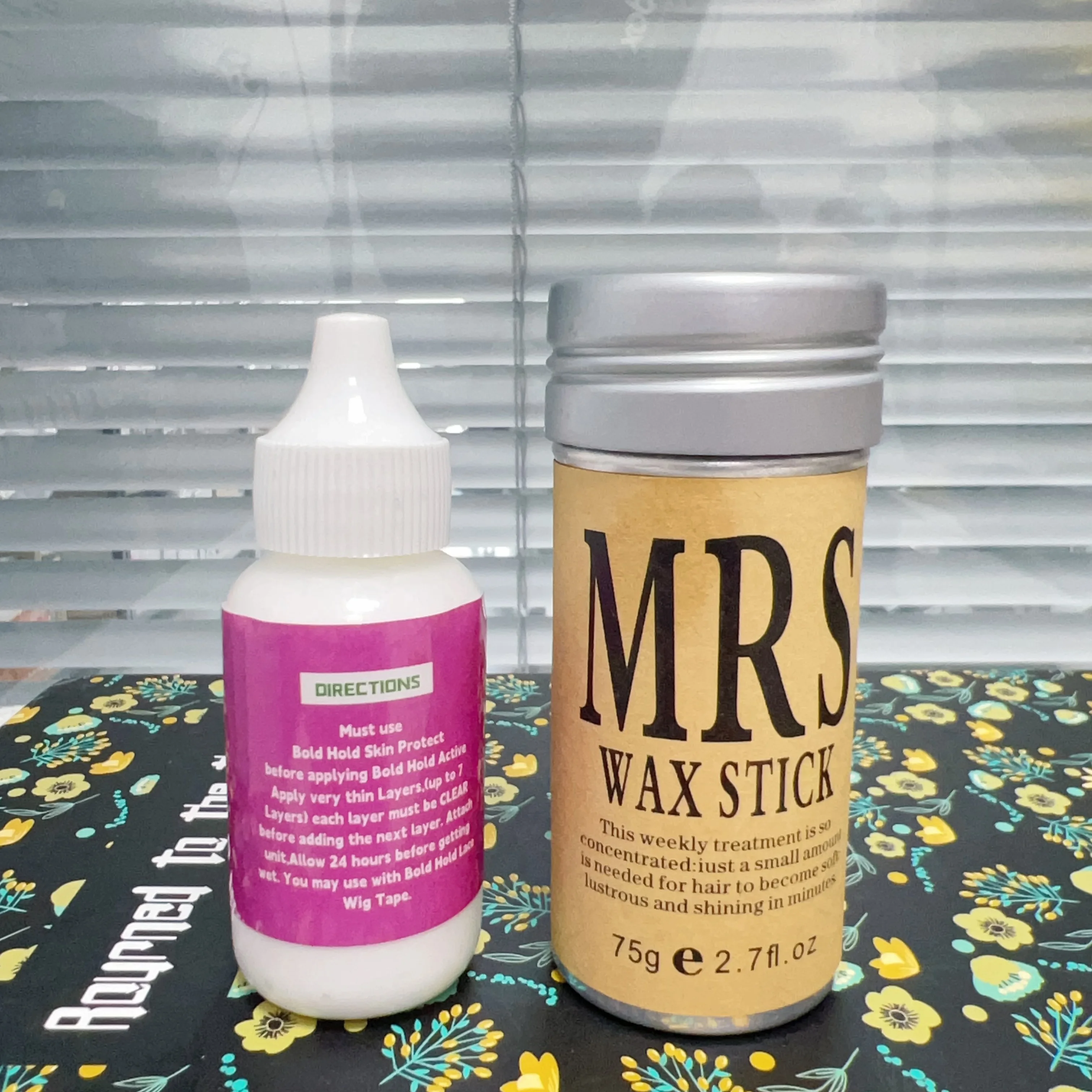 

Lace Wig Glue bond glue 38ml Hairs Adhesives with hair stying gel Long-lasting Styling Wax edge control gel Hair Bond Adhesives