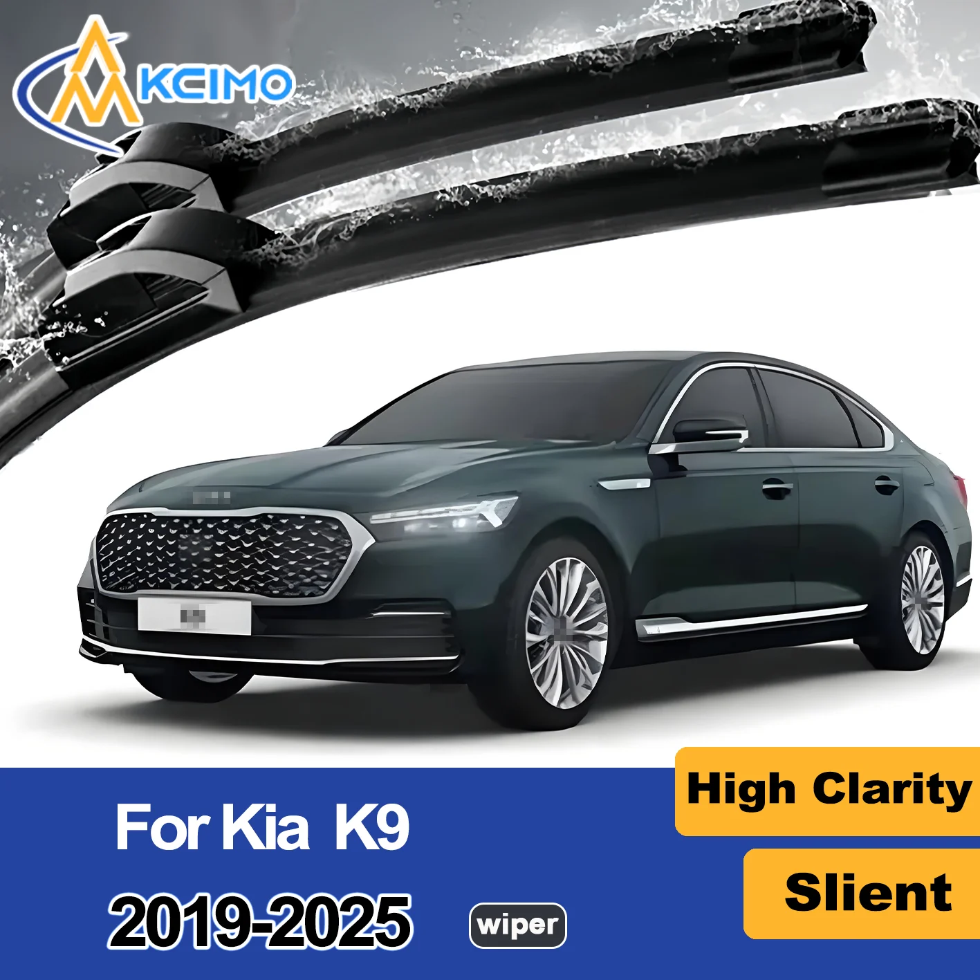 

2PCS New Front Windshield Wiper Blade for Kia K9 RJ 2019-2025 Kia K900 (United States, most markets) Front Windshield Accessorie