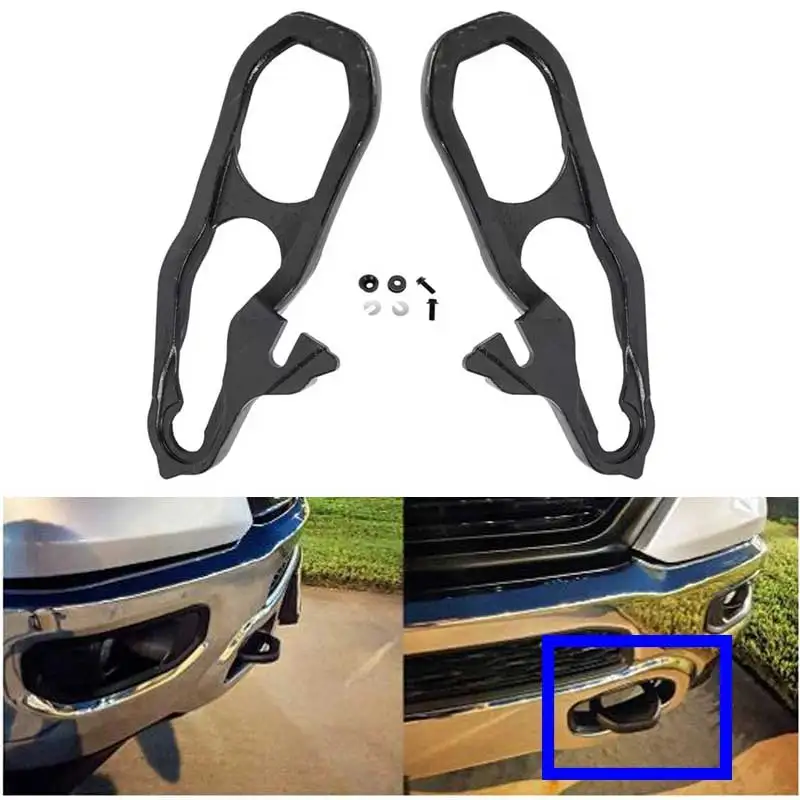 

Буксировочный крюк переднего бампера Ram1500 17500 фунтов для Dodge Ram 1500 2019 2020 2021 2022 2023