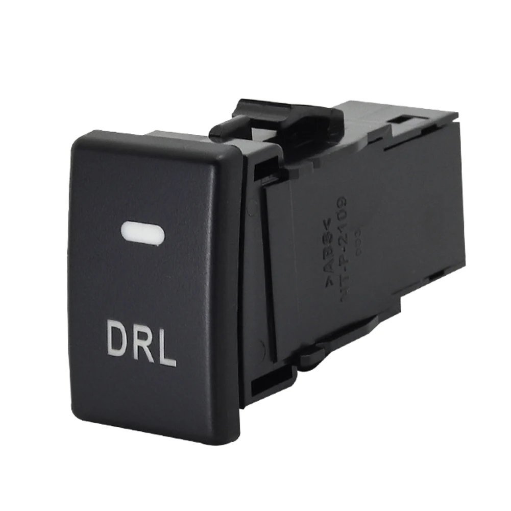 DRL Light Push Button Switch With LED Background Indicator With Wire 12V Fit for Holden Colorado Isuzu MU-X D-MAX V-Cross