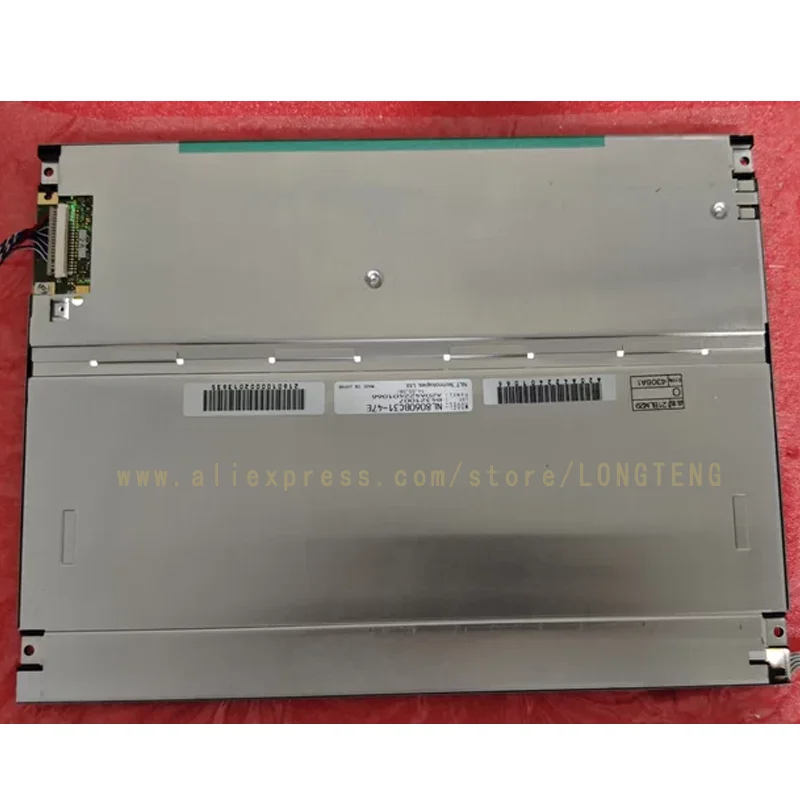 Original NL8060BC31-47E 12.1-inch industrial screen  NL8060BC31-47 NL8060BC31-47C NL8060BC31-47D
