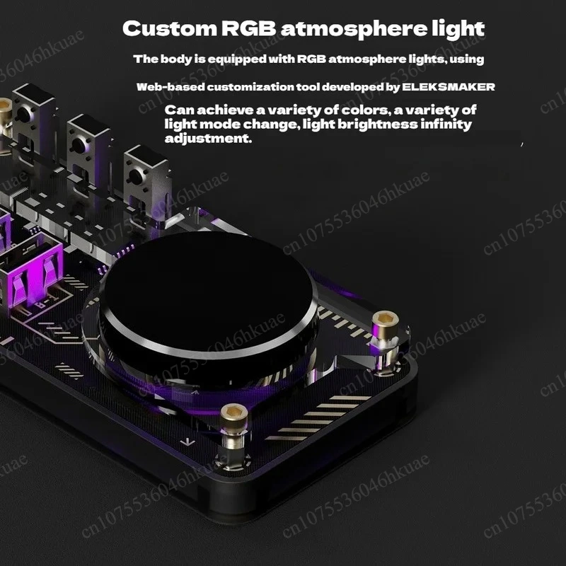 Desktop Gaming Control Hub USB Docking Station Custom Volume Adjustment Custom Buttons Laptop Peripheral Equipment