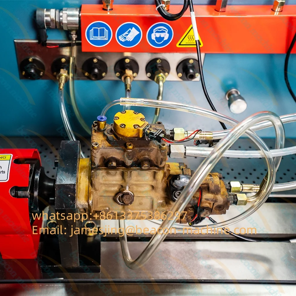 Picture 5: KJGD-9 Multifunctional Machine Implement All Coding Functions Diesel Fuel Injector Pump Flow Test Bench